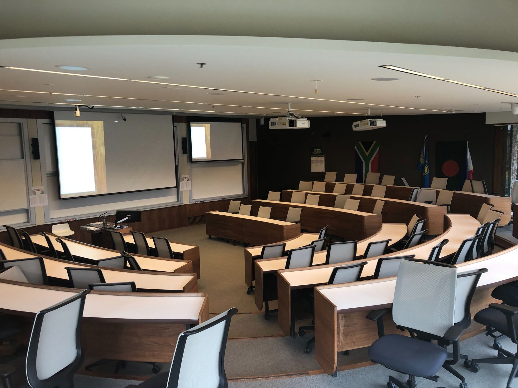 Ivey empty lecture hall, March 12 2020